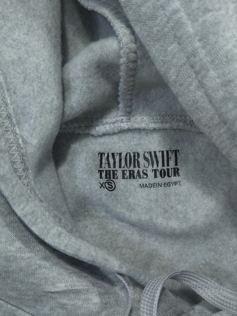 Taylor Swift Hoodie Womens XS Gray All Too Well Tree Red Scarf Eras Tour Sweatsh